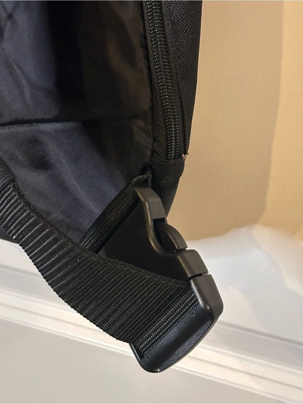 Mercury Black Sling Backpack